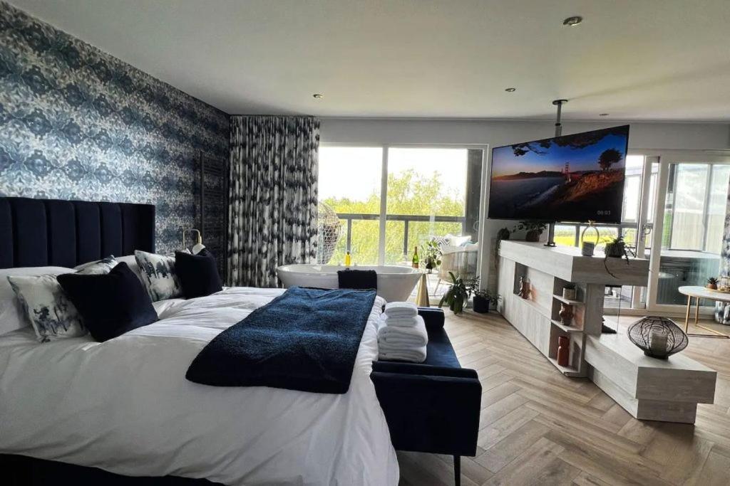 Loudoun Mains Luxury Lodges Newmilns Exteriör bild